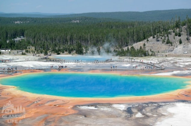 Grand Prismatic Spring Yellowstone Featured