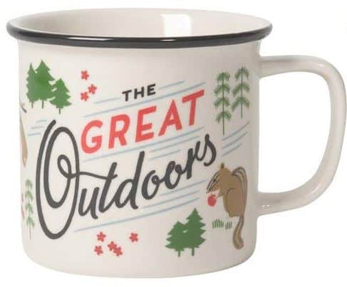 The Great Outdoors Stoneware Mug - Set of 2