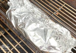 grilled foil pouch
