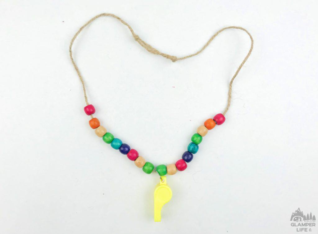 Beaded whistle craft