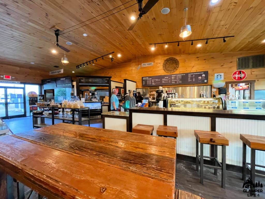 The General Store Starbucks counter