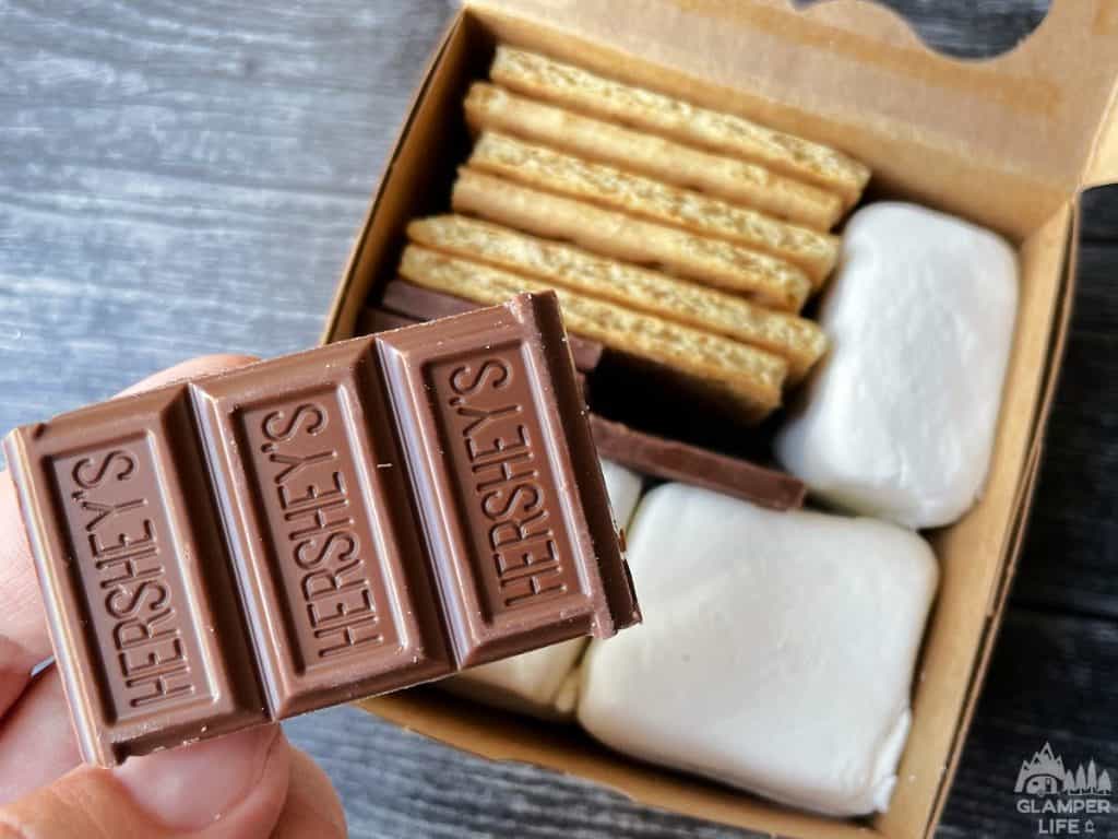 Hershey Chocolate added to smores kit GL